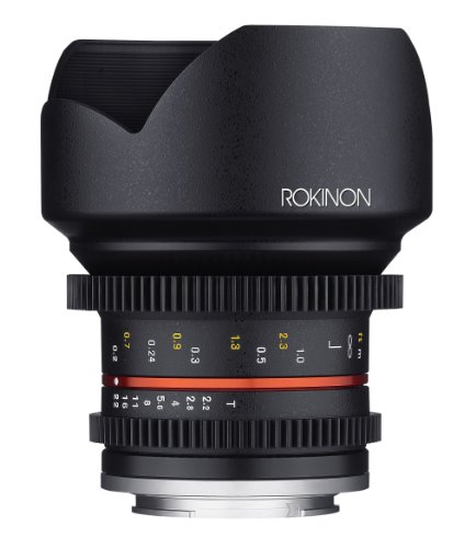 Rokinon Cine cv12 m-mft 12 mm T2.2 Cine Fixed Objektiv für Olympus/Panasonic Micro 4/3 Kameras von Rokinon