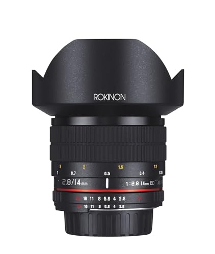 Rokinon FE14M-MFT 14 mm F2.8 Ultraweitwinkelobjektiv für Micro Four-Thirds Mount und Festobjektiv für Olympus/Panasonic Micro 4/3 Kameras, Schwarz Rokinon FE14M-MFT 14 mm F2.8 Ultraweitwinkelobjektiv für Micro Four-Thirds Mount und Festobjektiv für Olympus/Panasonic Micro 4/3 Kameras, Schwarz von Rokinon