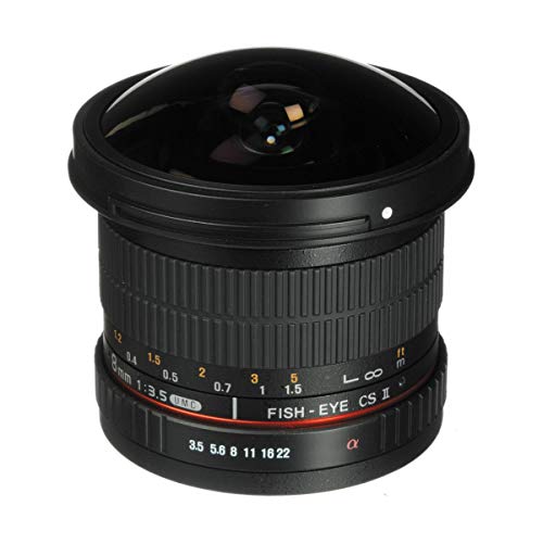 Rokinon HD8M-NEX 8 mm f/3.5 HD Fischaugenobjektiv mit Abnehmbarer Blende für Sony E-Mount DSLR Rokinon HD8M-NEX 8 mm f/3.5 HD Fischaugenobjektiv mit Abnehmbarer Blende für Sony E-Mount DSLR von Rokinon