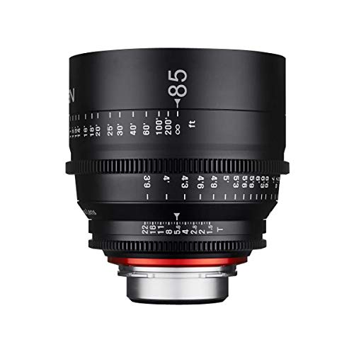 Rokinon Xeen XN85-C 85 mm T1.5 Professional CINE Objektiv für Canon EF schwarz von Rokinon
