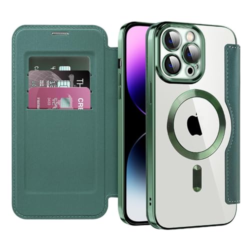 Rokmym Handyhülle für iPhone 14 Pro Magnetic Hülle PU Premium Lederhülle Klappbar Flip Case Tasche Magnet mit Kartenfach Schutzhülle Case Transparent Hülle Geeignet für iPhone 14 Pro Rokmym Handyhülle für iPhone 14 Pro Magnetic Hülle PU Premium Lederhülle Klappbar Flip Case Tasche Magnet mit Kartenfach Schutzhülle Case Transparent Hülle Geeignet für iPhone 14 Pro von Rokmym