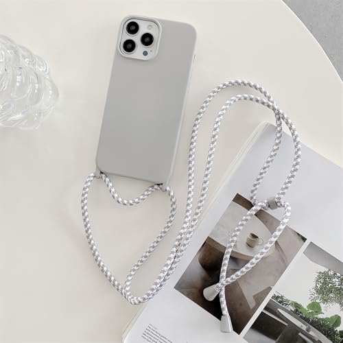 Rokmym Handykette Hülle Kompatibel mit iPhone 12 Pro Max,Necklace Handyhülle Liquid Silikon Handyhülle mit Verstellbarer Lanyard Stylische für zum Umhängen Cover für iPhone 12 Pro Max,Gelb Rokmym Handykette Hülle Kompatibel mit iPhone 12 Pro Max,Necklace Handyhülle Liquid Silikon Handyhülle mit Verstellbarer Lanyard Stylische für zum Umhängen Cover für iPhone 12 Pro Max,Gelb von Rokmym