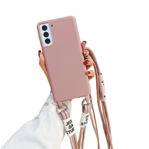 Rokmym Handykette Hülle kompatibel mit Samsung Galaxy A33 5G Nylon Schultergurt TPU Silikon Handyhülle mit Stylische Band Kordel zum Umhängen Schutzhülle Case Cover für Samsung Galaxy A33 5G von Rokmym