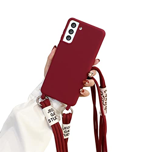 Rokmym Handykette Hülle kompatibel mit Samsung Galaxy S20 FE Nylon Schultergurt TPU Silikon Handyhülle mit Stylische Band Kordel zum Umhängen Schutzhülle Case Cover für Samsung Galaxy S22 FE Rokmym Handykette Hülle kompatibel mit Samsung Galaxy S20 FE Nylon Schultergurt TPU Silikon Handyhülle mit Stylische Band Kordel zum Umhängen Schutzhülle Case Cover für Samsung Galaxy S22 FE von Rokmym
