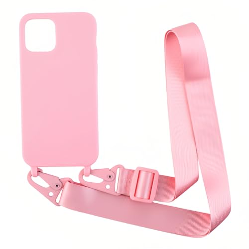 Rokmym Kompatibel mit iPhone 16 (6.1") Handykette Hülle,Verstellbarer Halskette Handyhülle,Necklace Hülle mit Kordel Tasche TPU Bumper Schutzhülle für iPhone 16 von Rokmym
