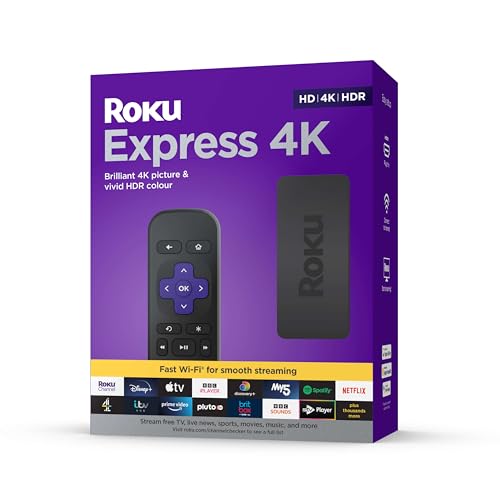 Roku Express 4K | HD/4K/HDR Streaming Media Player | Funktioniert nur in Deutschland von Roku