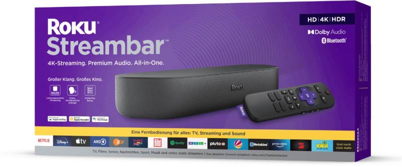 Streambar Soundbar von Roku