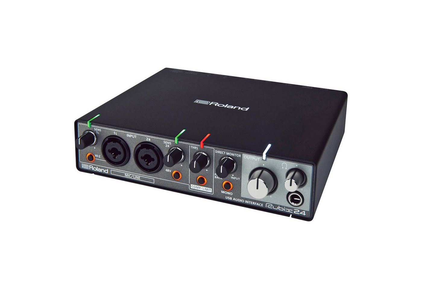 Roland Audio Roland Rubix 24 USB Audio-Interface Digitales Aufnahmegerät von Roland Audio