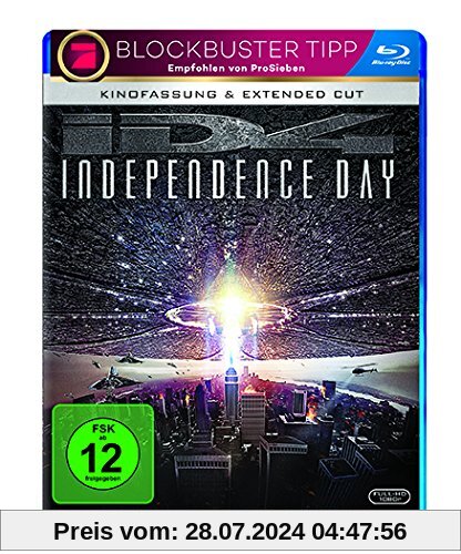 Independence Day - Extended Cut [Blu-ray] von Roland Emmerich