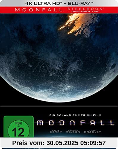 Moonfall - limitiertes Steelbook (4K Ultra HD) (exklusiv bei Amazon.de) [Blu-ray] [Limited Edition] von Roland Emmerich
