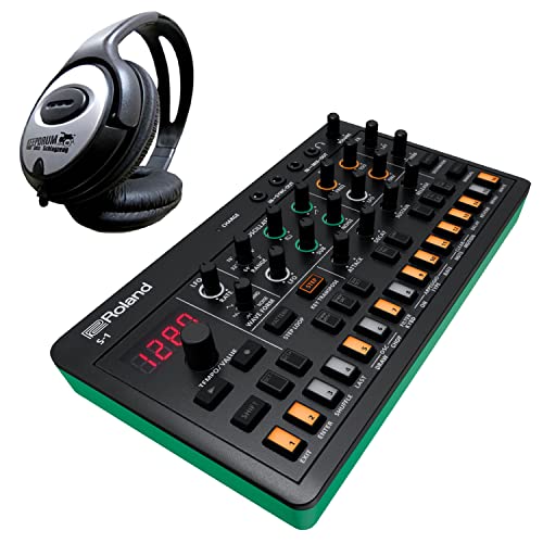 Roland Aira Compact S-1 Tweak Synthesizer + keepdrum Kopfhörer von Roland