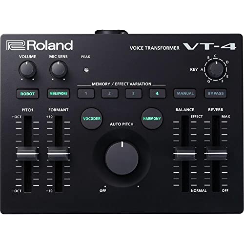 Roland Aira VT-4 Voice Transformer, Harmonizer, Vocoder NEU, Schwarz von Roland