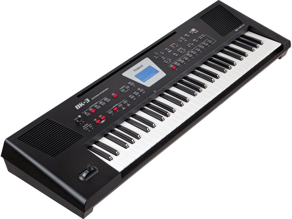 Roland BK-3 BK Backing Keyboard schwarz Roland BK-3 BK Backing Keyboard schwarz von Roland