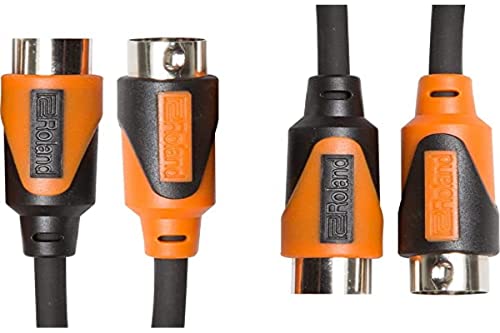 Roland Black-Serie Dual-MIDI-Kabel, Länge: 3m – RMIDI-B10-DUAL Roland Black-Serie Dual-MIDI-Kabel, Länge: 3m – RMIDI-B10-DUAL von Roland