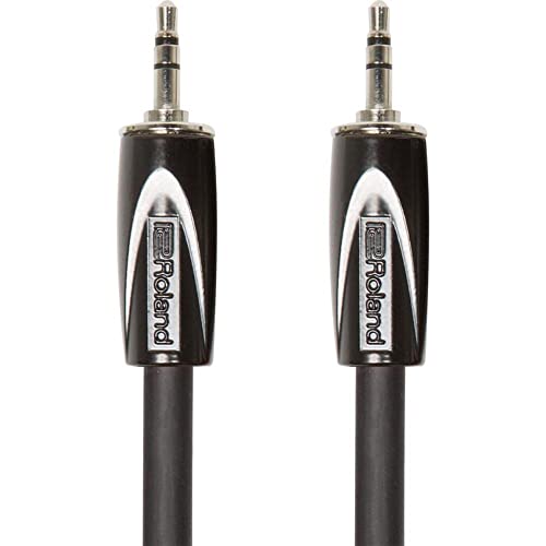 Roland Black-Serie Stereo-Verbindungskabel – 3,5-mm-TRS-Klinke, Länge: 3m – RCC-10-3535 von Roland