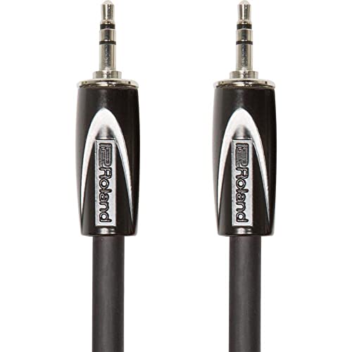 Roland Black-Serie Stereo-Verbindungskabel – 3,5-mm-TRS-Klinke, Länge: 3m – RCC-10-3535 Roland Black-Serie Stereo-Verbindungskabel – 3,5-mm-TRS-Klinke, Länge: 3m – RCC-10-3535 von Roland