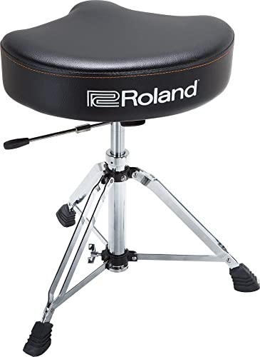 Roland Drum-Hocker-Sattel mit strapazierfähigem Vinyl-Sitz und hydraulischer Höhenanpassung – RDT-SHV von Roland