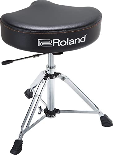 Roland Drum-Hocker-Sattel mit strapazierfähigem Vinyl-Sitz und hydraulischer Höhenanpassung – RDT-SHV Roland Drum-Hocker-Sattel mit strapazierfähigem Vinyl-Sitz und hydraulischer Höhenanpassung – RDT-SHV von Roland