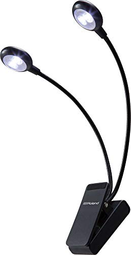 Roland Dual-Clip-Lampe mit kaltweißen LEDs, 4 LEDs – LCL-15C von Roland