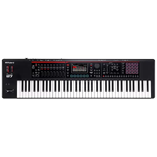 Roland FANTOM-07 SYNTHESIZER KEYBOARD – 76er-Tastatur mit Velocity | Tausende elektronische & akustische Roland Sounds | ZEN-Core und SuperNATURAL Technologien | TR-REC Sequencer von Roland