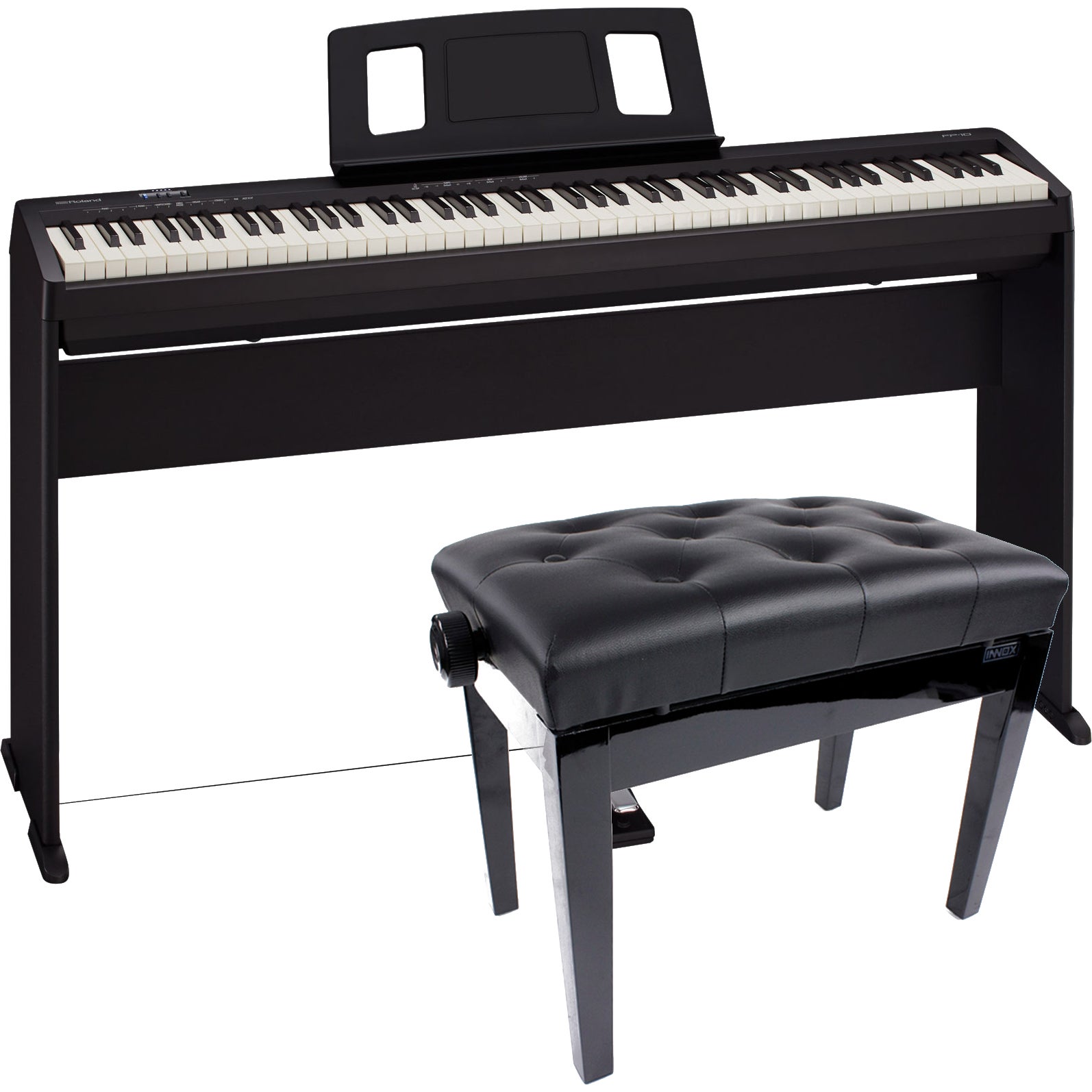 Roland FP-10 Digital Piano + + Frame and Piano Bench Roland FP-10 Digital Piano + + Frame and Piano Bench von Roland