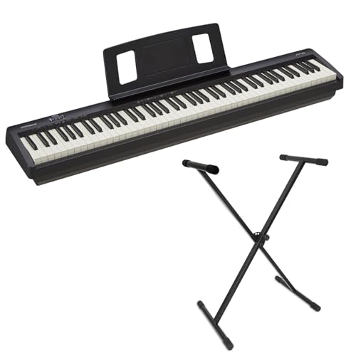 Roland FP-10 Tragbares Digital Piano Keyboard Schwarz mit keepdrum Keyboardständer Roland FP-10 Tragbares Digital Piano Keyboard Schwarz mit keepdrum Keyboardständer von Roland
