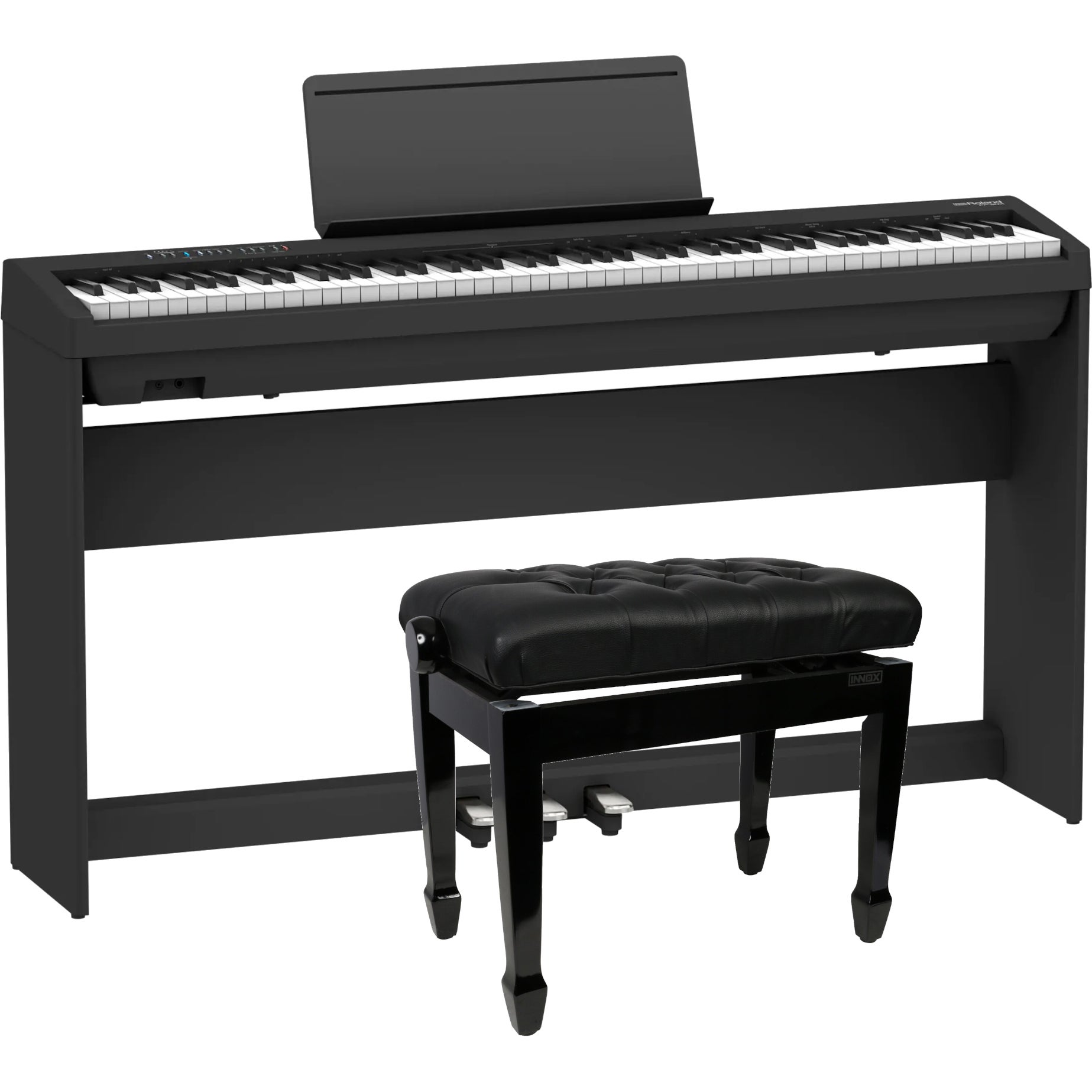 Roland FP-30X BK Digital Piano + Frame + Pedal Unit + Piano Bench Roland FP-30X BK Digital Piano + Frame + Pedal Unit + Piano Bench von Roland