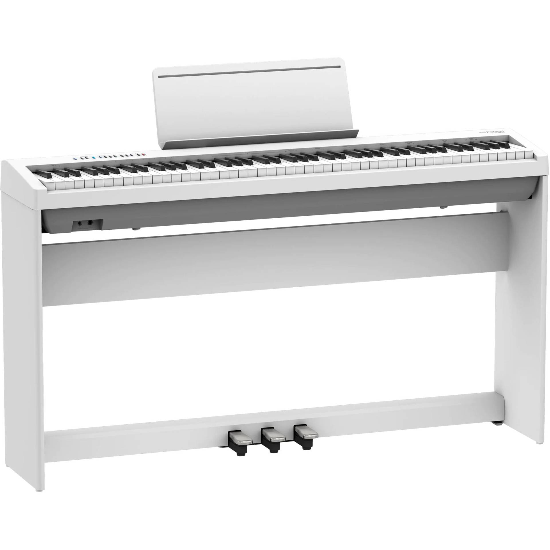 Roland FP-30X Digital Piano (White) + Frame (White) + Pedal Unit (White) von Roland