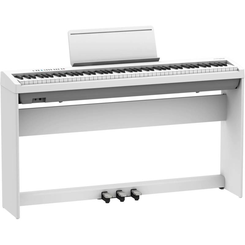 Roland FP-30X Digital Piano (White) + Frame (White) + Pedal Unit (White) von Roland