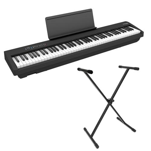 Roland FP-30X Tragbares Digital Piano Keyboard Schwarz mit keepdrum Keyboardständer Roland FP-30X Tragbares Digital Piano Keyboard Schwarz mit keepdrum Keyboardständer von Roland