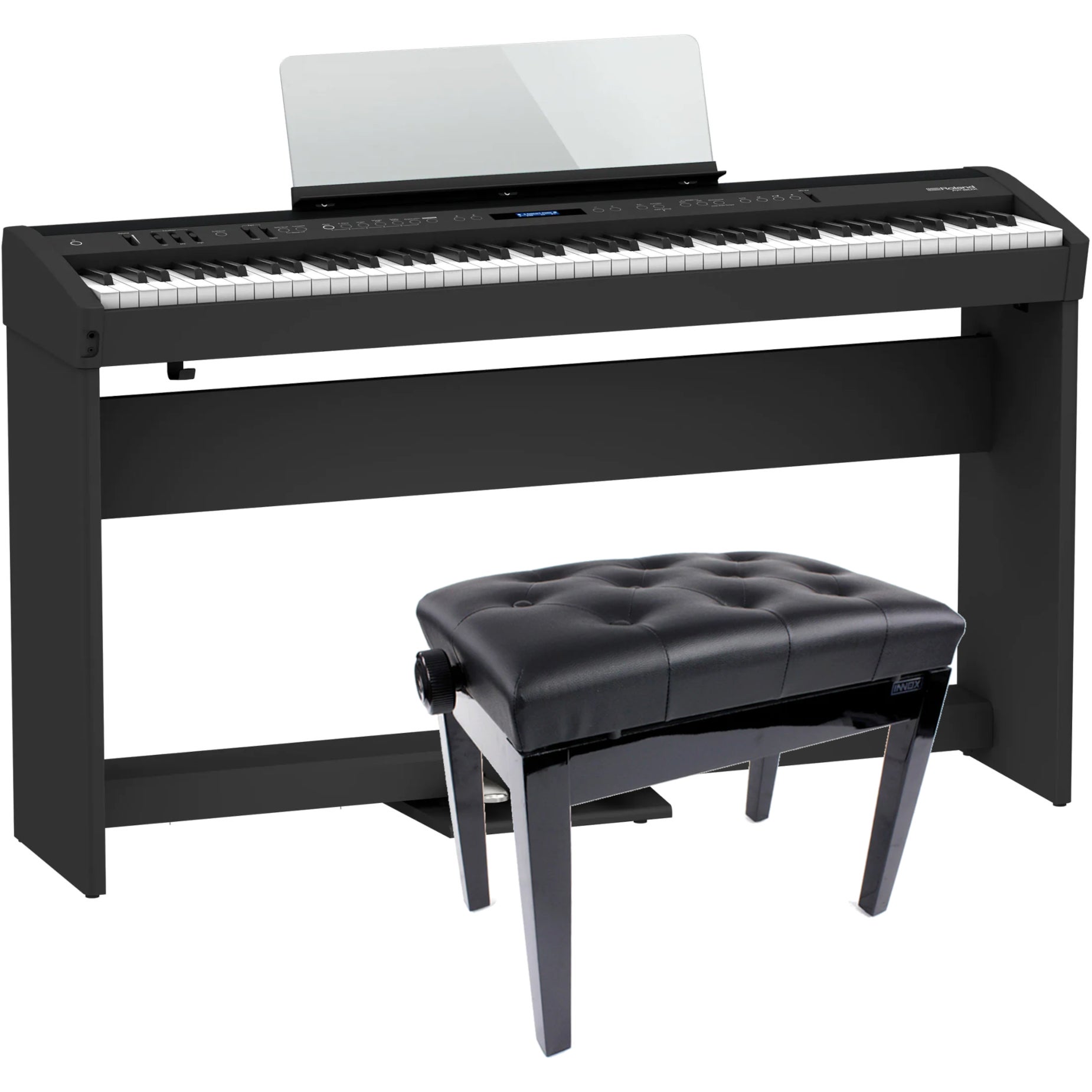 Roland FP-60X-BK Digital Piano + Stand, Pedal Unit and Bench von Roland