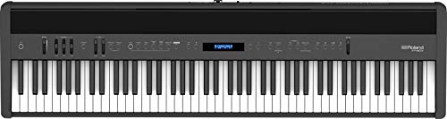 Roland FP-60X Digital piano - Portables Piano mit erweitertem Soundumfang, leistungsstarken Lautsprechern und natürlichen Ambience-Effekten (Schwarz) von Roland