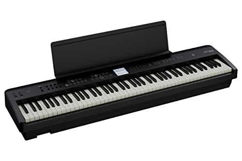 Roland FP-E50 Digital Piano | SuperNATURAL Piano & ZEN-Core Soundengine | 88 Tasten Hammermechanik-Tastatur | Professionelle Begleitautomatik | Mikrofoneingang mit Vocal-Harmonie-Effekten von Roland