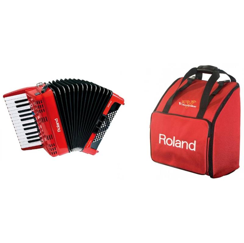 Roland FR-1X RD V-Accordion Red Piano Keyboard + Roland Bag von Roland