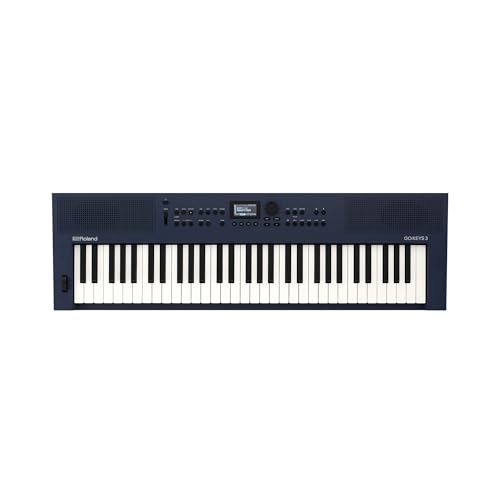Roland GO:KEYS 3 Music Creation Keyboard | 61 Tasten | ZEN-Core Engine mit über 1000 internen Sounds | Integrierte Stereolautsprecher | Bluetooth Audio/MIDI für Musikstreaming – Midnight Blue Roland GO:KEYS 3 Music Creation Keyboard | 61 Tasten | ZEN-Core Engine mit über 1000 internen Sounds | Integrierte Stereolautsprecher | Bluetooth Audio/MIDI für Musikstreaming – Midnight Blue von Roland