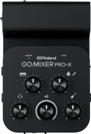 Roland GO:MIXER PX Audio-Mixer 11 Kan�le Schwarz - Wei� (423931) von Roland