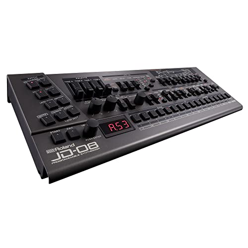 Roland JD-08 Soundmodul Boutique-Synthesizer – Kompakte, moderne Nachbildung des legendären Roland JD-800 aus den 90er Jahren mit neuen Effekten, polyphonem Sequencer und mehr – Leicht, mobil Roland JD-08 Soundmodul Boutique-Synthesizer – Kompakte, moderne Nachbildung des legendären Roland JD-800 aus den 90er Jahren mit neuen Effekten, polyphonem Sequencer und mehr – Leicht, mobil von Roland