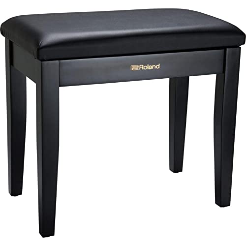 Roland Klavierbank in schwarzem Satin-Finish mit Vinyl-Sitz und Aufbewahrungsfach für Partituren – RPB-100BK Roland Klavierbank in schwarzem Satin-Finish mit Vinyl-Sitz und Aufbewahrungsfach für Partituren – RPB-100BK von Roland
