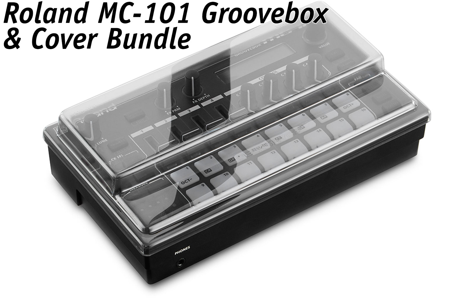 Roland MC-101 Groovebox & Cover Bundle von Roland