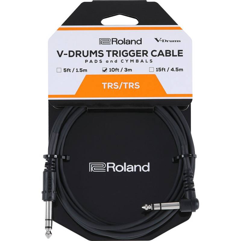 Roland PCS-10-TRA 3-Metre Trigger Cable for V-Pads, V-Cymbals and More von Roland