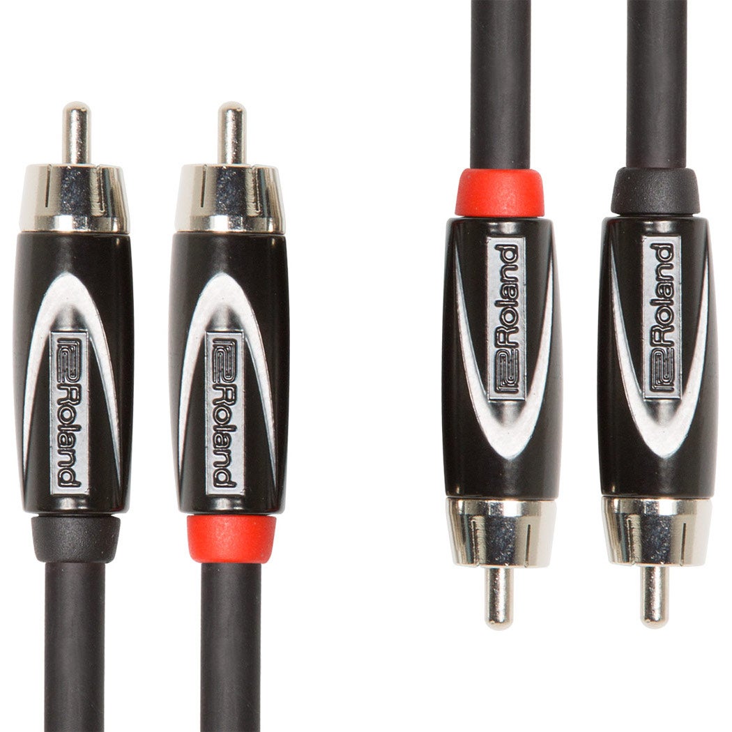 Roland RCC-3-2R2R zweifaches Cinch-Kabel, 1 m Roland RCC-3-2R2R zweifaches Cinch-Kabel, 1 m von Roland