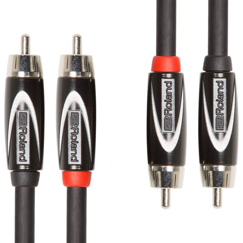 Roland RCC-3-2R2R zweifaches Cinch-Kabel, 1 m von Roland