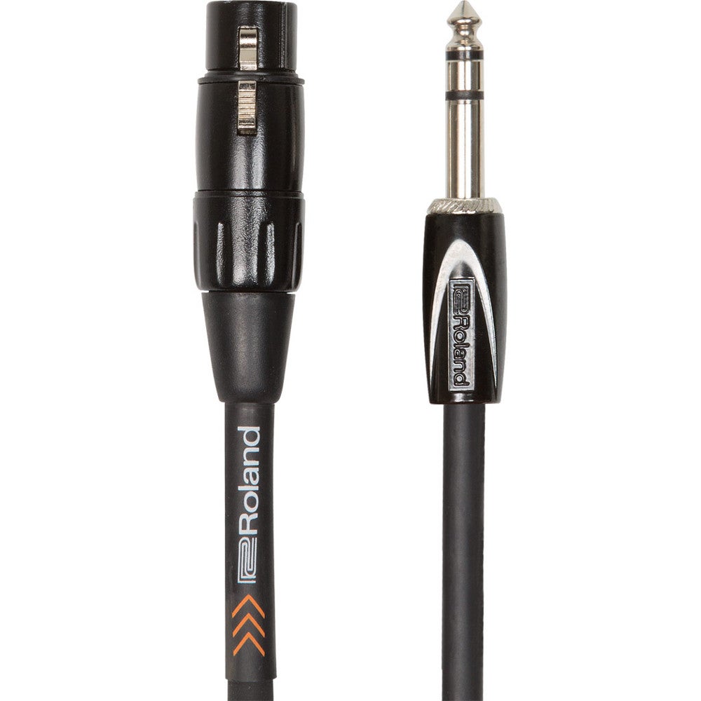 Roland RCC-5-TRXF Black Series Female XLR to TRS Jack Cable, 1.5m Roland RCC-5-TRXF Black Series Female XLR to TRS Jack Cable, 1.5m von Roland