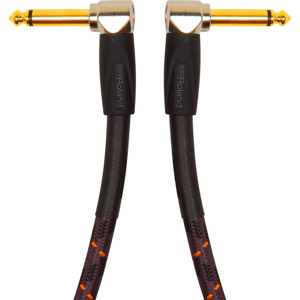 Roland RIC-G3AA Gold Series mono cable, jack - right-angled jack, 1 m Roland RIC-G3AA Gold Series mono cable, jack - right-angled jack, 1 m von Roland