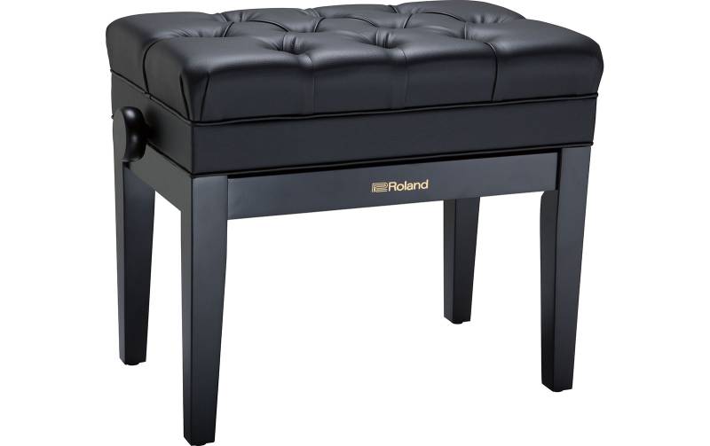 Roland RPB-500BK Klavierbank mit Staufach, Satin Black von Roland