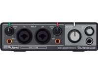 Roland Rubix22, Desktop, Schwarz, USB, 24-bit/192kHz, 44.1,48,96,192 kHz, USB von Roland