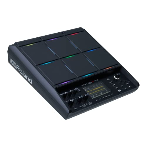 Roland SPD-SX PRO Sampling Pad | Das Sampling Pad Topmodell für Drummer & andere Musiker | 9 Spieloberflächen, 8 externe Trigger-Eingänge, Farbdisplay, anpassbare Pad-LEDs, integrierte Effekte & mehr von Roland