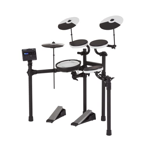 Roland TD-02KV V-Drums | Elektronisches Drumkit mit dynamischer Spielbarkeit, geräuschreduzierenden Features, Mesh-Head Snare, großzügigem Aufbau wie bei einem Akustik-Schlagzeug von BOSS