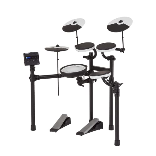 Roland TD-02KV V-Drums | Elektronisches Drumkit mit dynamischer Spielbarkeit, geräuschreduzierenden Features, Mesh-Head Snare, großzügigem Aufbau wie bei einem Akustik-Schlagzeug von Roland