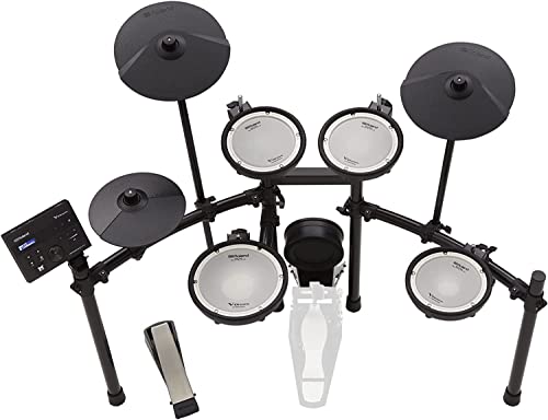 Roland TD-07KV elektronisches V-Drums Kit – Legendäres zweilagiges Mesh-Head-Kit mit herausragender Ausdruckskraft und Spielbarkeit – Bluetooth Audio & MIDI von Roland